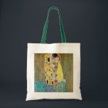 Bolsa Tote O Beijo de Gustav Klimt, Vintage Art Nouveau<br><div class="desc">O Beijo (Der Kuss) (1907/08) de Gustav Klimt é provavelmente a sua obra mais famosa. Klimt iniciou o seu trabalho em 1907 e é o ponto alto do seu chamado "Período Ouro". O Beijo é uma vintage Era Vitoriana Simbiolismo belo amor pela arte e pintura romântica apresentando um casal romântico...</div>