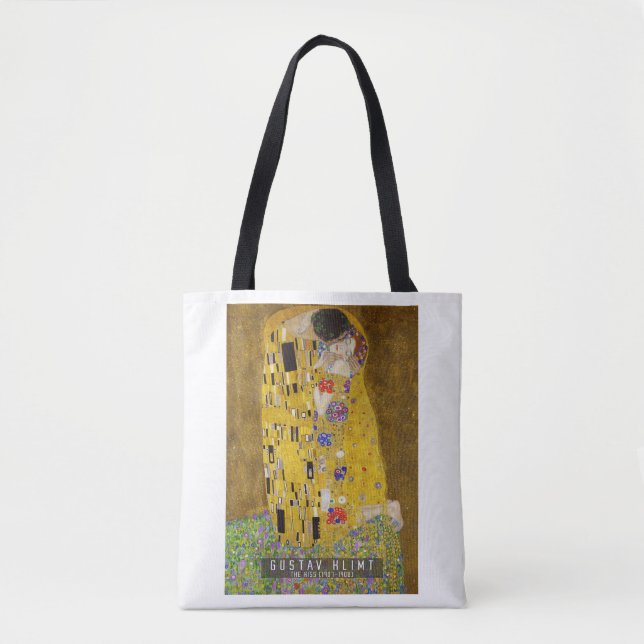 Bolsa Tote O Beijo - Gustav Klimt (Frente)