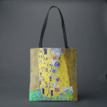 Bolsa Tote O Beijo, Gustav Klimt<br><div class="desc">Gustav Klimt (14 de julho de 1862 - 6 de fevereiro de 1918) era um pintor simbólico austríaco e um dos membros mais destacados do movimento Viena Secessão. Klimt é notado por suas pinturas, murais, esboços, e outros objetos de arte. Além de suas obras figurativas, que incluem alegorias e retratos,...</div>