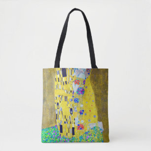 Bolsa Tote O Beijo, Gustav Klimt