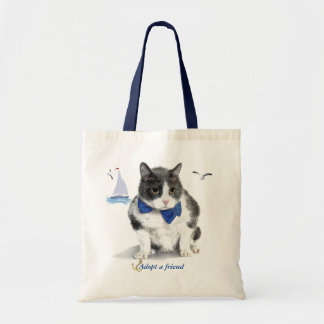 Bolsa Tote o bolsa: caracterizando Felix, o gatinho, no mês