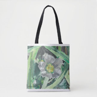 Bolsa Tote O bolsa, por todo o lado da "na flor morango",