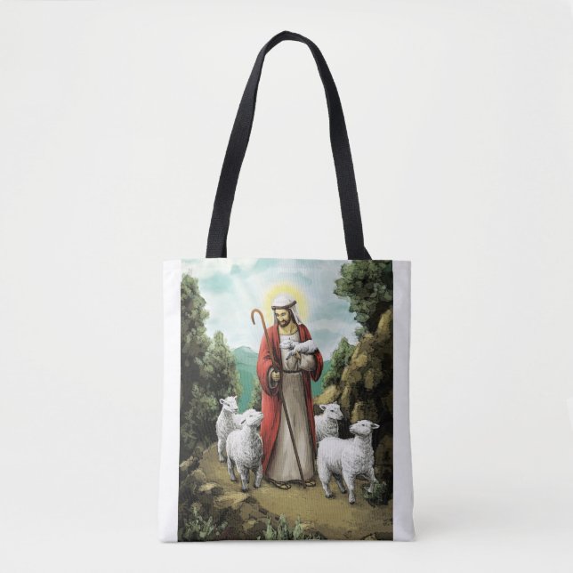 Bolsa Tote O Bom Pastor (Frente)