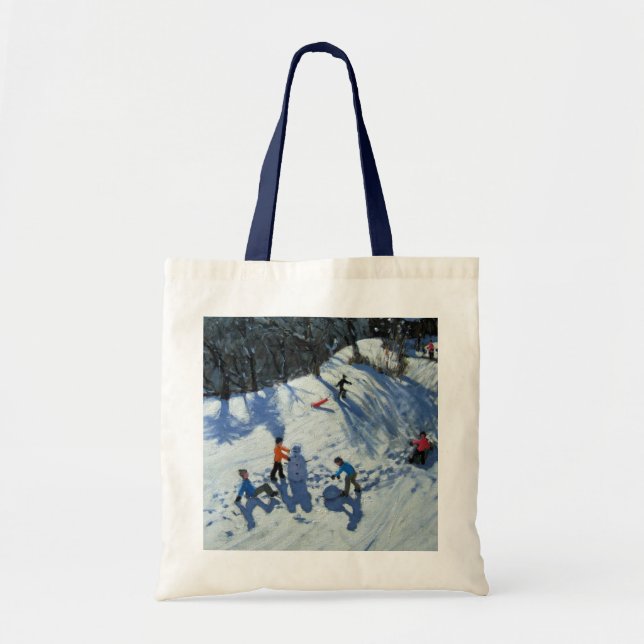 Bolsa Tote O boneco de neve 2 (Frente)