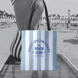 Bolsa Tote O Brinde Do Clube De Praia Na Faixa Azul Costeira