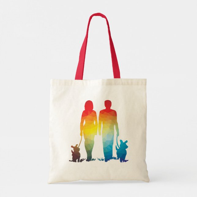 Bolsa Tote O Cachorro Essencial Andando Tote Bag (Verso)