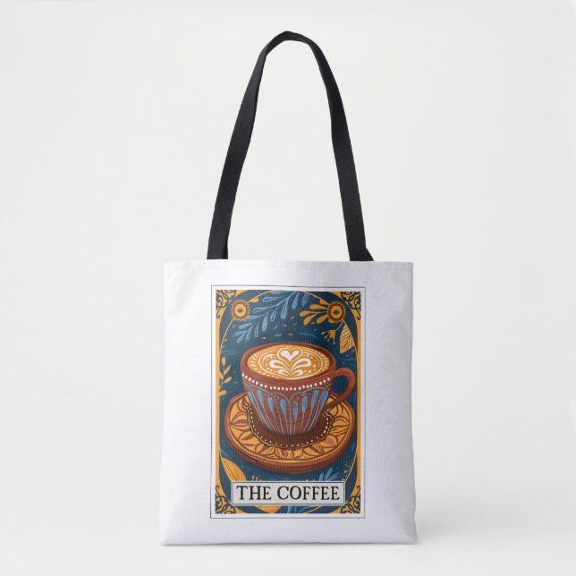 Bolsa Tote O Café Tarot (Frente)
