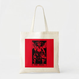 Bolsa Tote O Cartão Tarot do Diabo