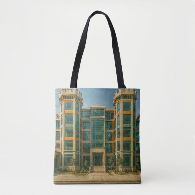 Bolsa Tote O Castelo Crystal Citadel (Frente)