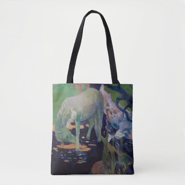 Bolsa Tote O Cavalo Branco, Gauguin (Frente)