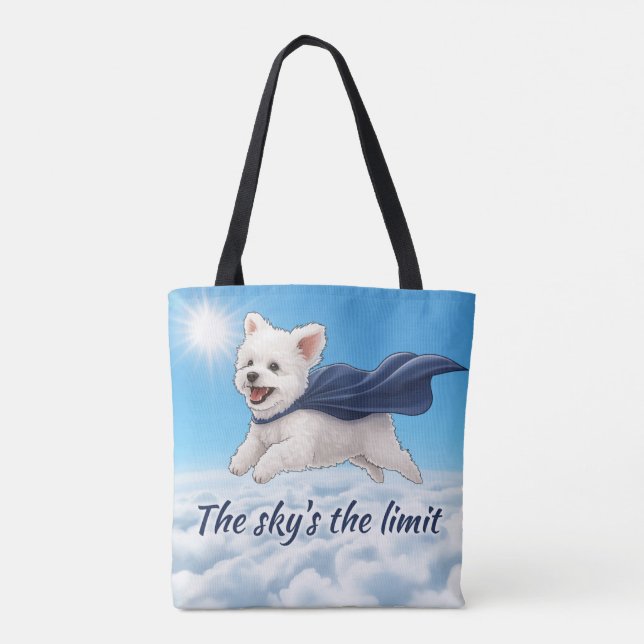 Bolsa Tote O Céu é o Limite (Verso)