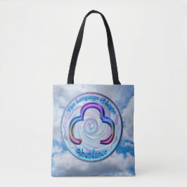 Bolsa Tote O Chakra da Garganta - Símbolo Abundância