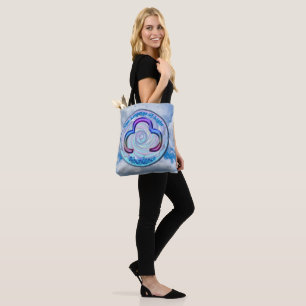 Bolsa Tote O Chakra da Garganta - Símbolo Abundância