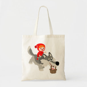 Bolsa Tote O Chapéu Vermelho e o Saco do Lobo