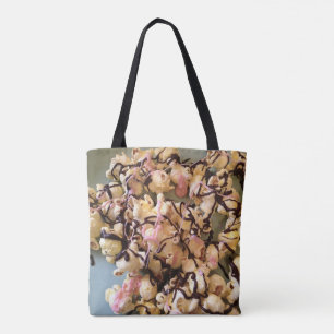 Bolsa Tote O chocolate chuviscou pipoca salgada