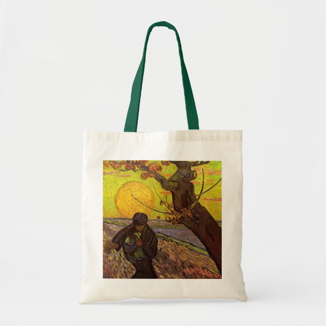 Bolsa Tote O chuveiro de Vincent van Gogh (Frente)