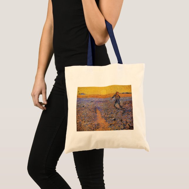Bolsa Tote O chuveiro de Vincent van Gogh (Frente (produto))