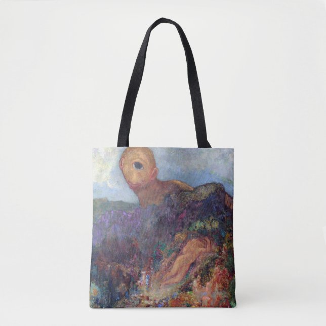 Bolsa Tote O Ciclope, Redon, 1898-1900 (Frente)
