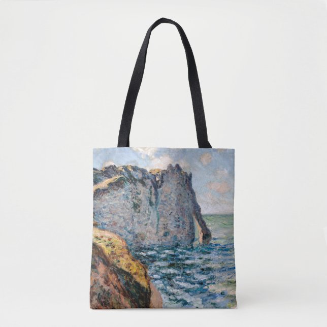 Bolsa Tote O Cliff do Aval, Monet (Frente)