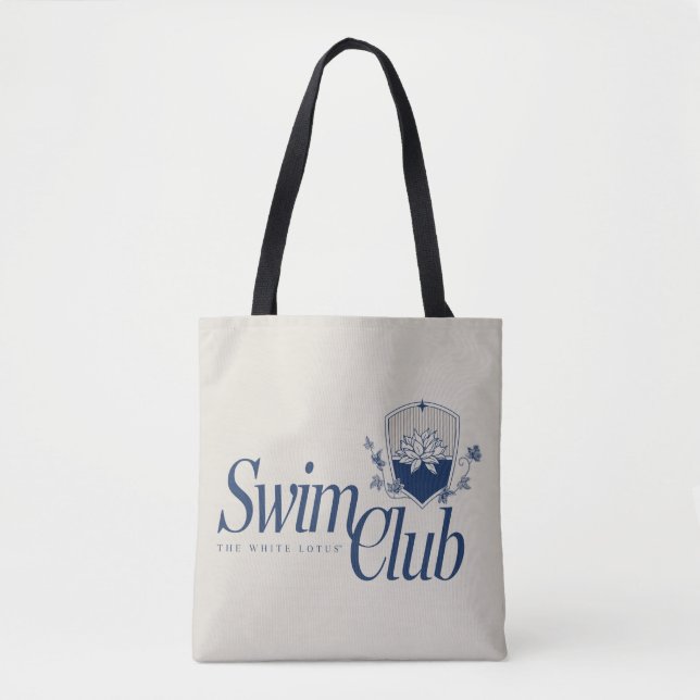 Bolsa Tote O Clube da Natação White Lotus (Frente)