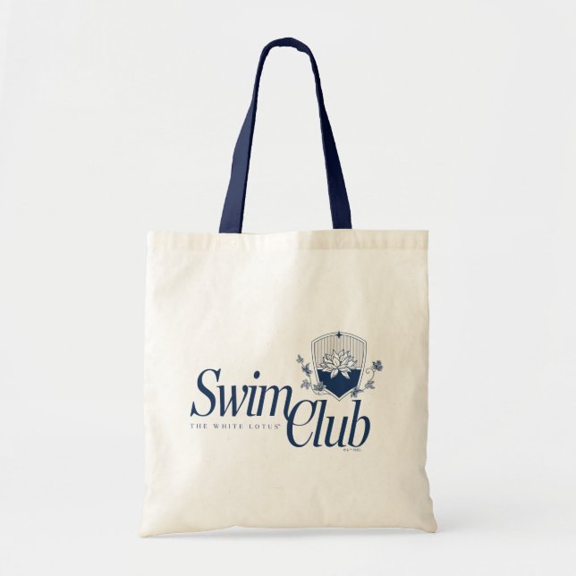 Bolsa Tote O Clube da Natação White Lotus (Frente)