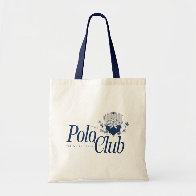 Bolsa Tote O Clube White Lotus Polo (Frente)