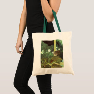 Bolsa Tote O concerto por Edgar Degas, belas artes do café d