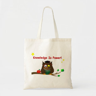 Bolsa Tote O conhecimento é poder!