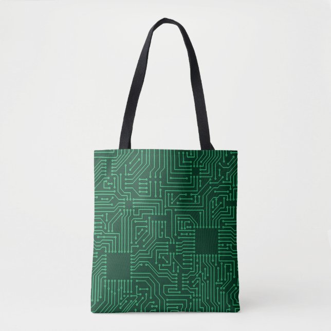 Bolsa Tote O conselho de circuito do computador (Frente)