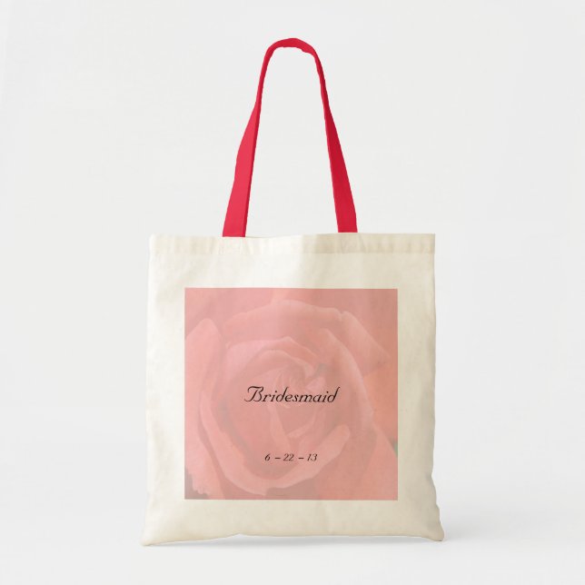 Bolsa Tote O coral aumentou (Frente)