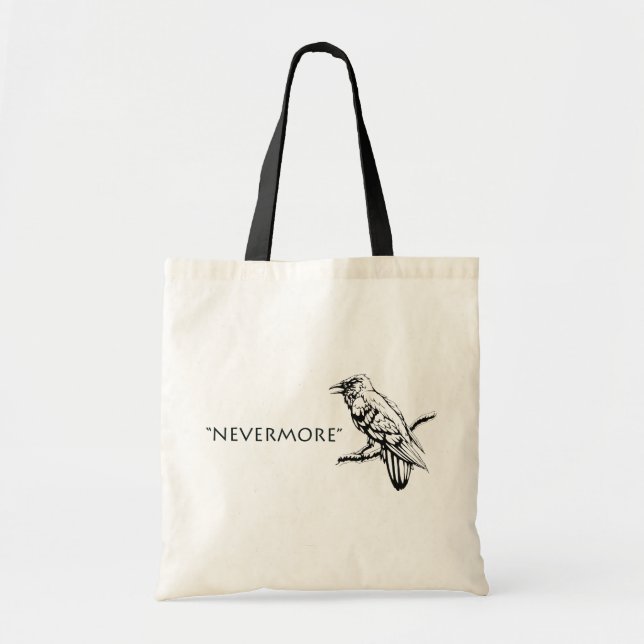 Bolsa Tote O corvo (Frente)