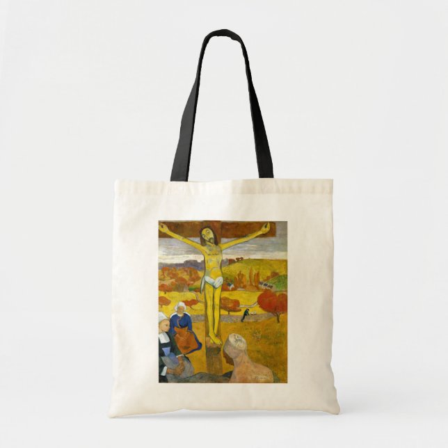 Bolsa Tote O Cristo Amarelo, Gauguin (Frente)