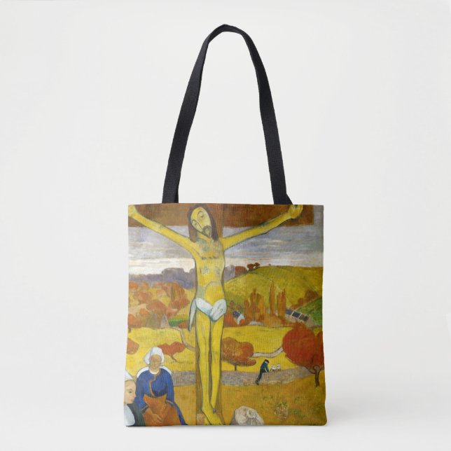 Bolsa Tote O Cristo Amarelo, Gauguin (Frente)