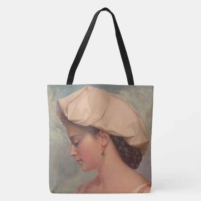 Bolsa Tote O Cromos Americano de Pitar. (Frente)