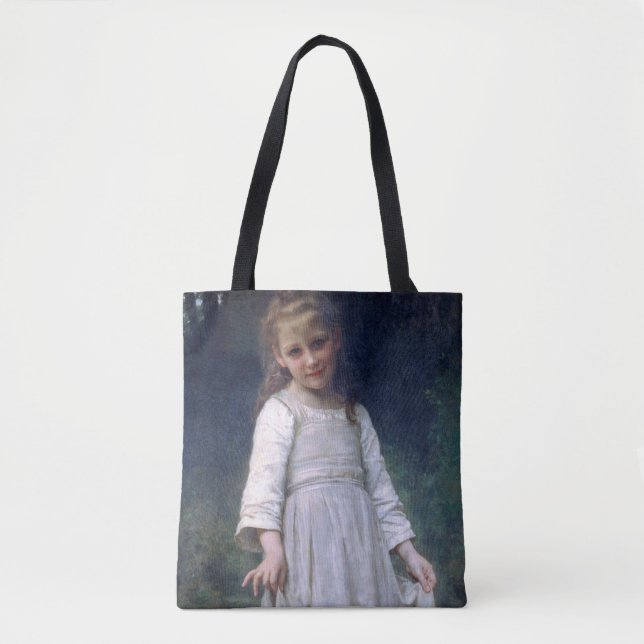 Bolsa Tote O Curtsey, Bouguereau (Frente)