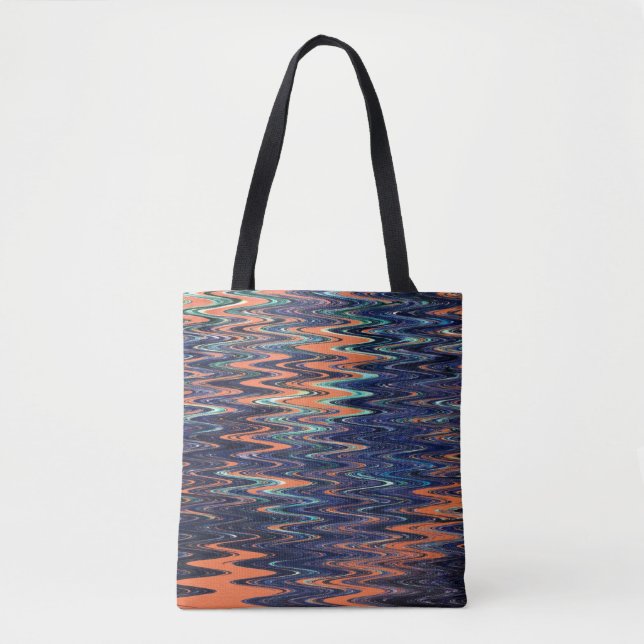 Bolsa Tote O derramar de petróleo... (Frente)