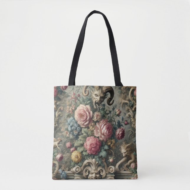 Bolsa Tote O Devorador de Sangue e Osso - Vitoriano Gótico (Frente)