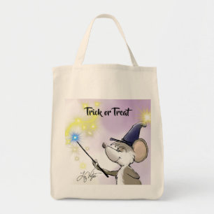 Bolsa Tote O Dia das Bruxas feliz mágico de Moe