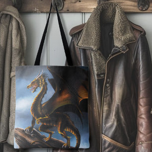 Bolsa Tote O Dragão de Pesquisa