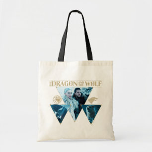 Bolsa Tote O Dragão e o Wolf Daenerys e Jon Graphic