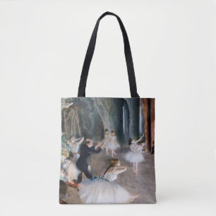 Bolsa Tote O ensaio no palco, Edgar Degas