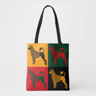 Bolsa Tote O esperto cão-d'água português