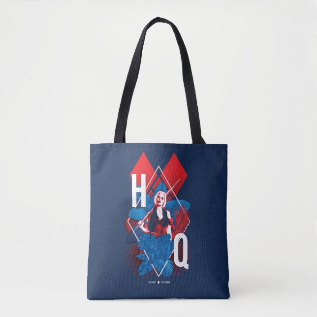 Bolsa Tote O Esquadrão Suicida | Harley Quinn Fern e Diamante (Frente)