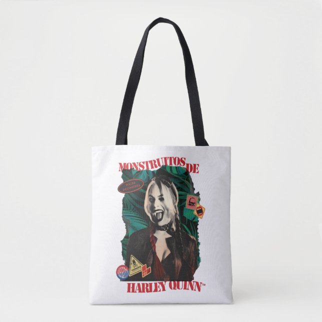 Bolsa Tote O Esquadrão Suicida | Harley Quinn Winking (Frente)