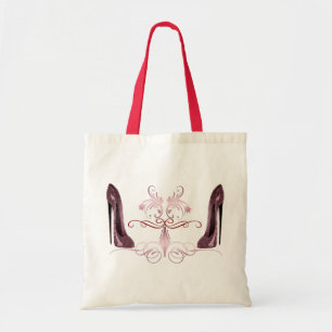 Bolsa Tote O estilete vermelho calça o saco da arte