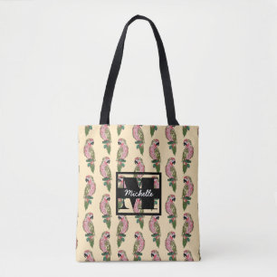Bolsa Tote O estilo de Zentangle repete mecanicamente o