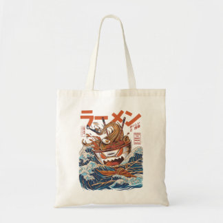 Bolsa Tote O Excelente Ramen do Clássico Kanagawa
