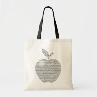 Bolsa Tote O Fandom preto Apple ensaca