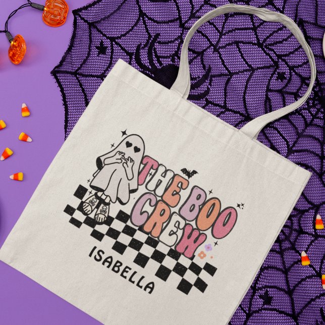 Bolsa Tote O Fantasma do Fantasma da Tripulação de Boo Person (Criador carregado)