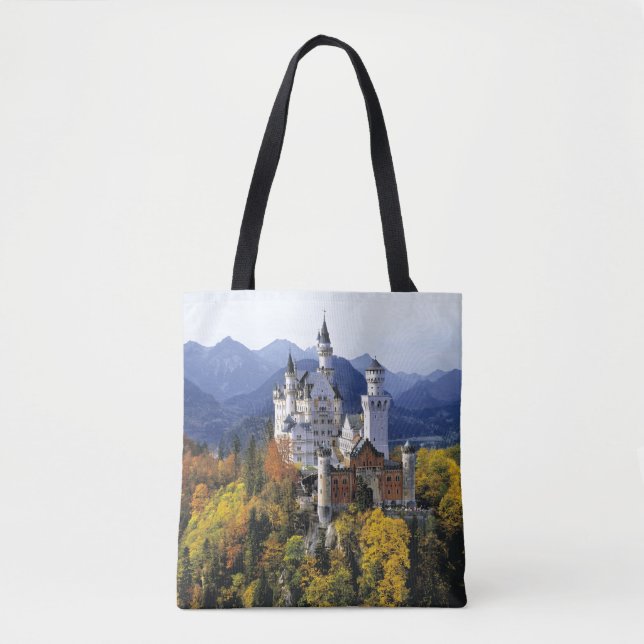 Bolsa Tote O fantástico Neuschwanstein é um de três (Frente)